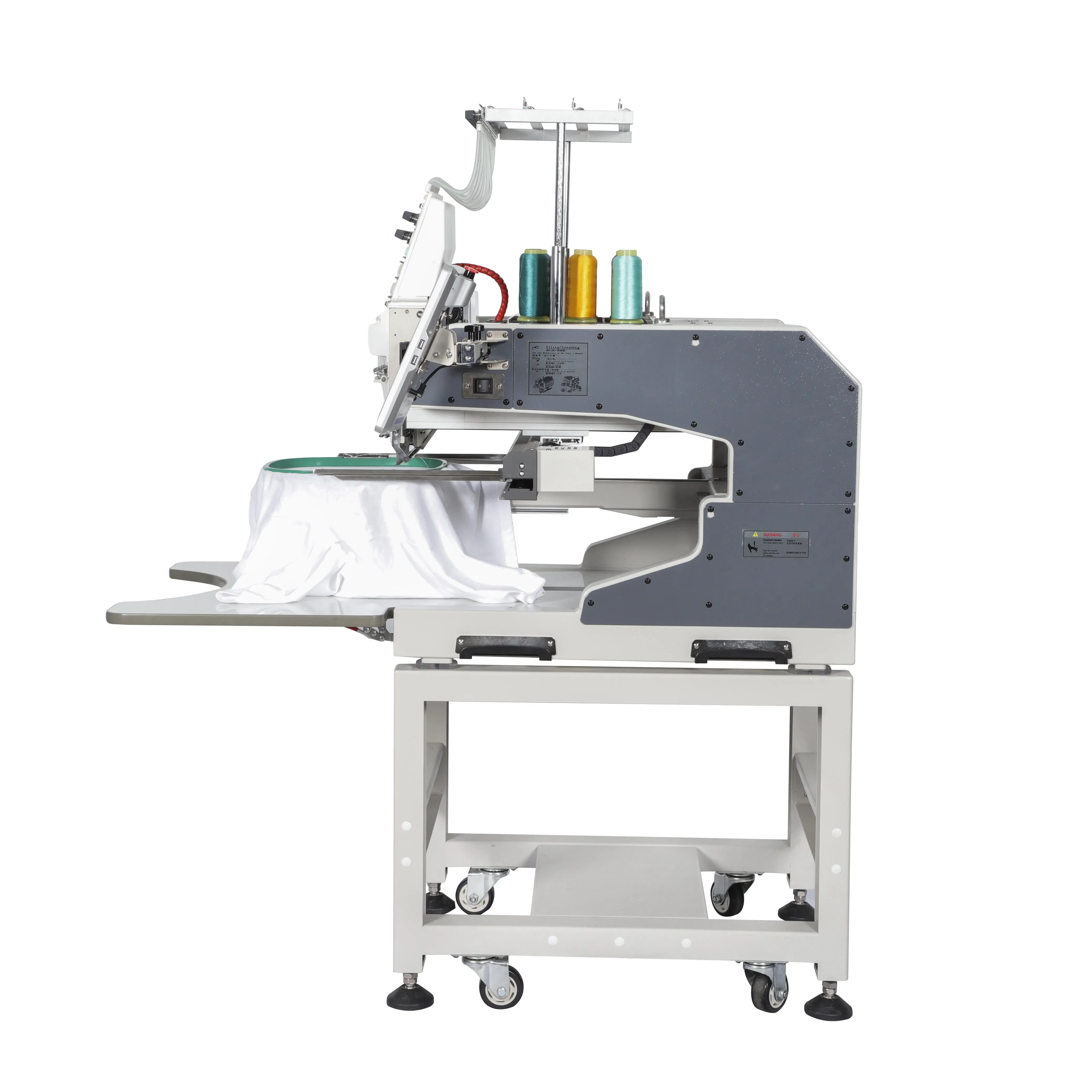 Single Head Computerized Embroidery Machine For T-Shirts/Flat Embroidery