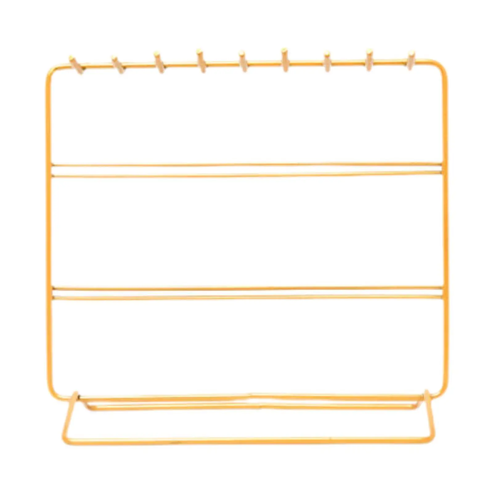 

Jewelry Display Stand 3 Tier Earrings Storage Rack for Hanging Ring Necklace