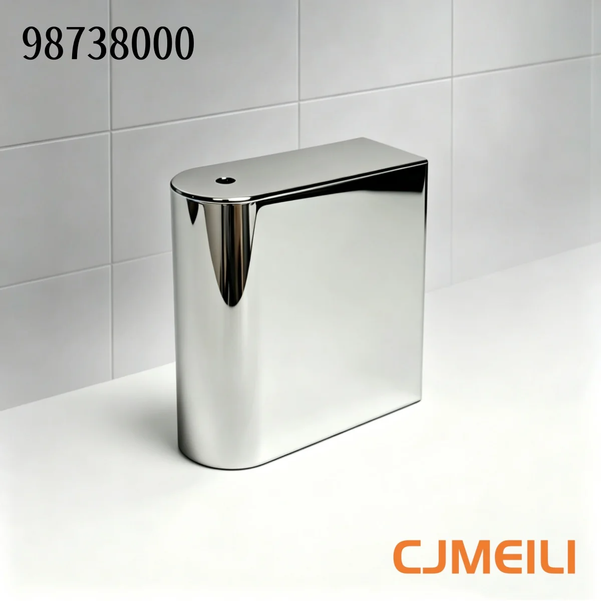 98738000 Shower Slide Bar Decorative Cover ABS Shower Riser Rail Wall Cover Bathroom Hand Shower Bracket Replacement Parts