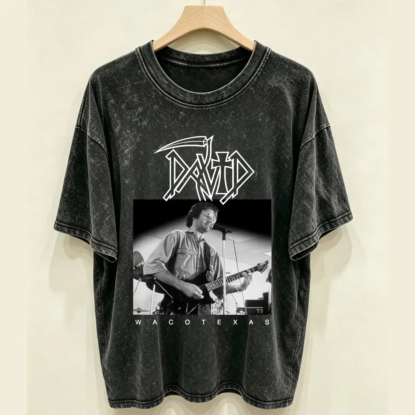 washed T Shirt David Koresh Branch Davidians Size S M L 234XL 100 Cotton ZC1152 vintage Washed Stretched Comfortable Slightly