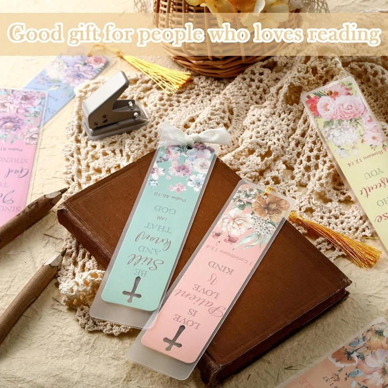 Bookmark Laminating Pouches Set For Book Lovers School Home Office