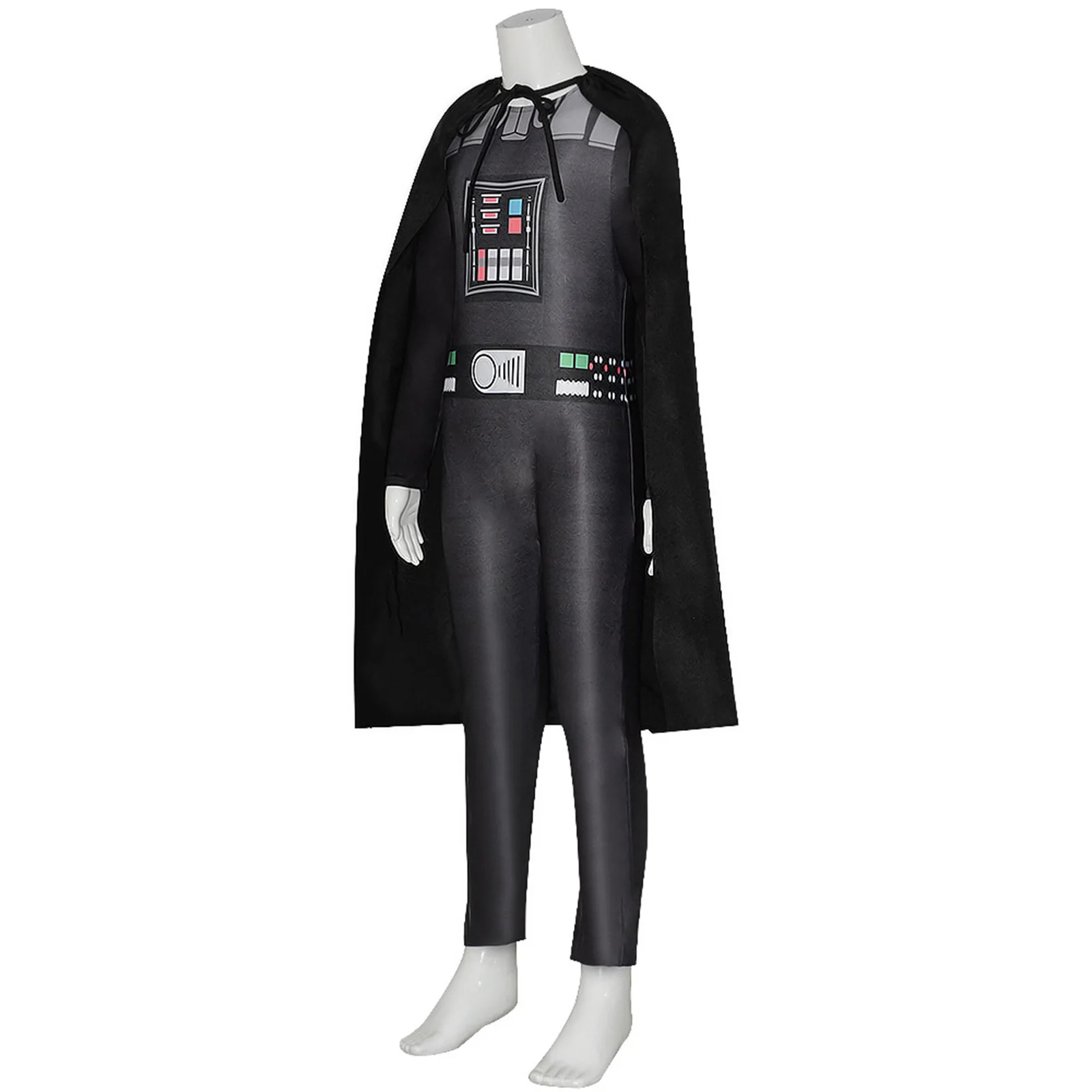 Costume de Cosplay Anime Black Kokor pour Adultes et Enfants, Combinaison Dark Trooper, Stormtrooper, Masque Gratuit, Déguisement de Carnaval d'Halloween Trempé