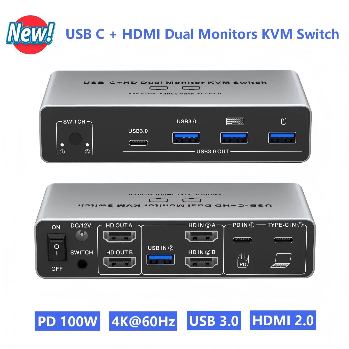 2026 Usb C Hdmi/Dp … - image