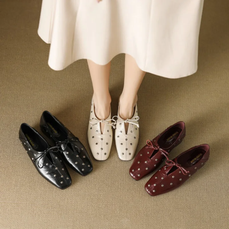 

Women’s Black Mary Jane Comfortable and Pretty Luxury Designer High Quality Summer Shoes Flats Vintage Cute Promotion Flats