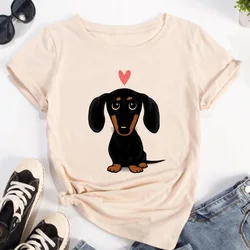 Perro Salchicha Tee women comic top girl funny streetwear clothes