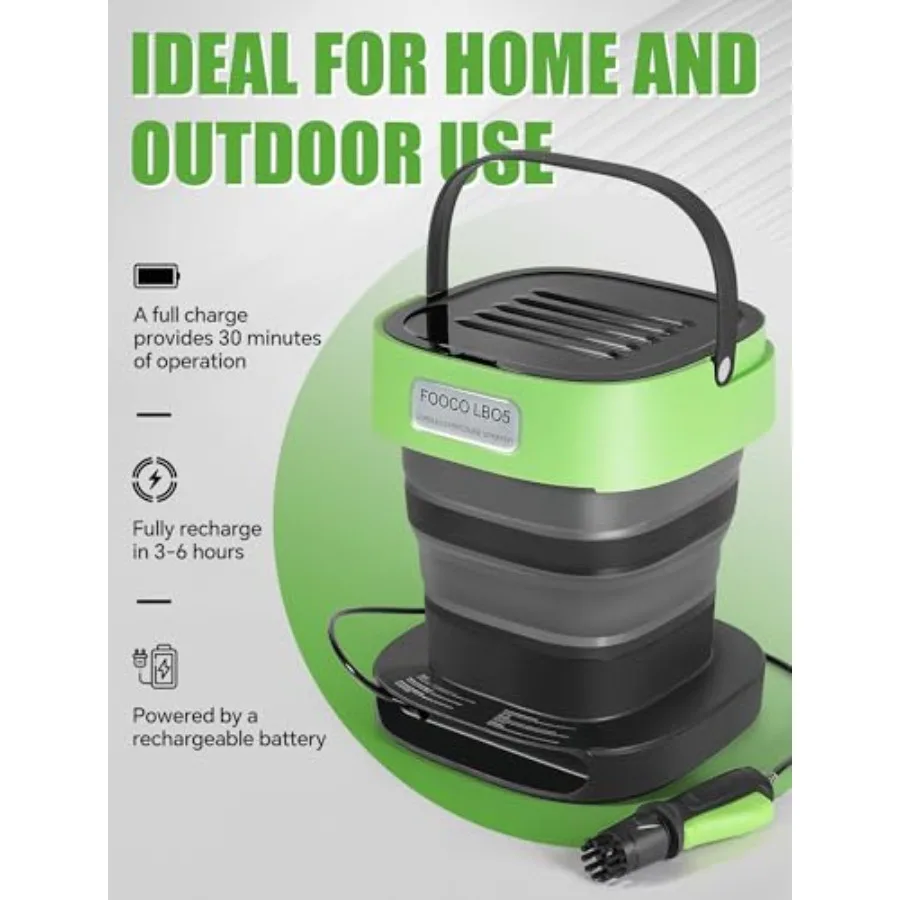 Портативная мойка высокого давления с резервуаром для воды 3,2 галлона, автоматически втягивающий шланг с замком любого длины для мойки автомобилей без остановки, очистка катушки HVAC Pe