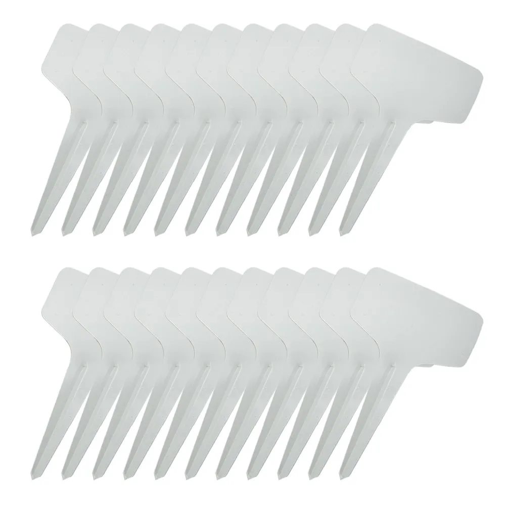 100PCS Garden Labels Gardening Plant Classification Sorting Sign Tag Garden Supplies Accessories Plant Marker 6x10cm White