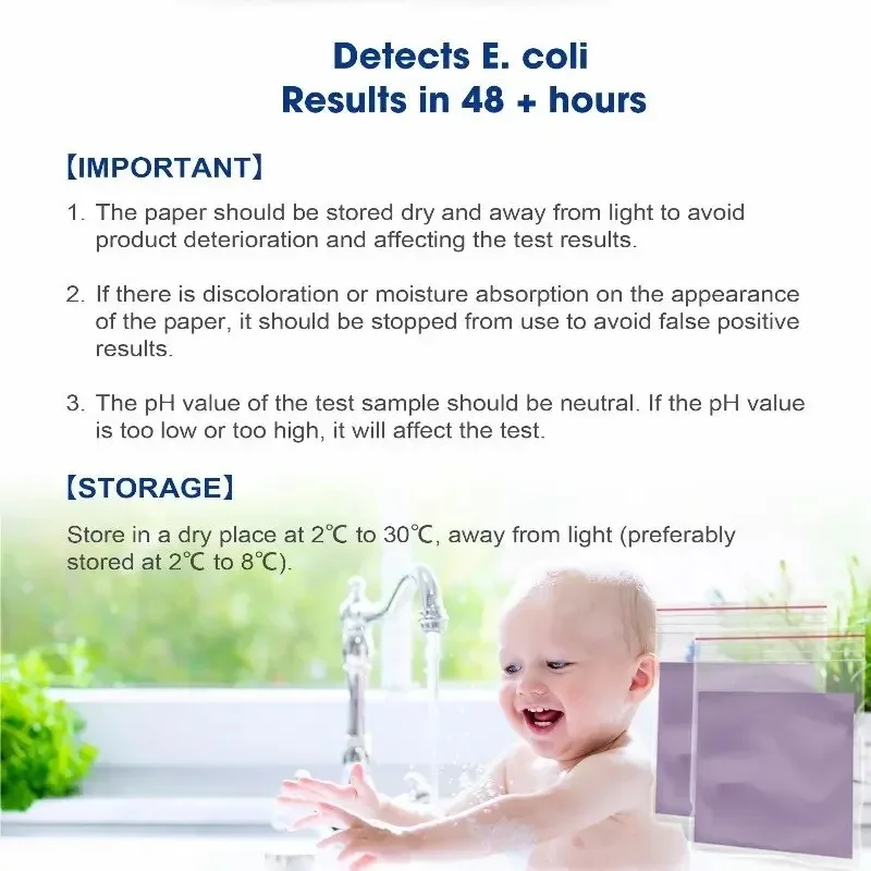 YAGO 20 in 1 Water Test Strips Drinking Water Test Kit for Home E. Coli Lead pH Hardness Heavy Metals Aquarium Pool Tester view 5