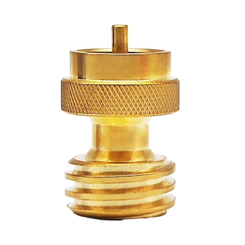 

Brass Steak Saver Refills Adapter Fitting Propane Gas Grill Adapter Converter Universal Propane Tanks Adapter Connector