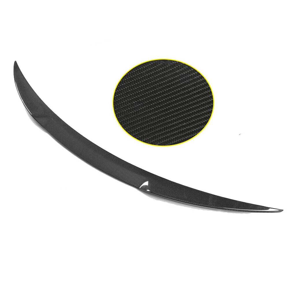 غطاء سبويلر خلفي من ألياف الكربون الحقيقية لسيارة ألفا روميو جوليا كوادريفوجليو 2017-2022