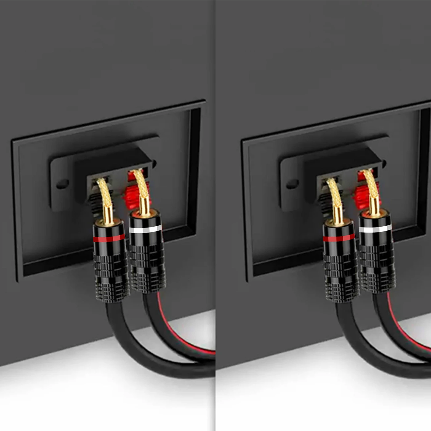 HIFI 10Pcs  Flex Pin Banana Plugs, 2mm pin banana connectors/Plugs, for Spring-Loaded Inputs/Speaker Terminals