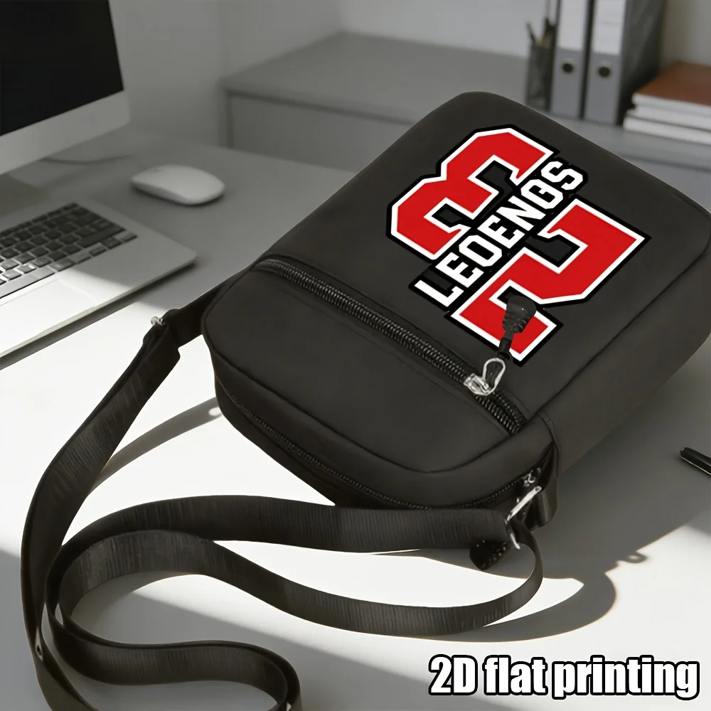 1pc 2D Bag with 213 Legends Daily Use Shopping Outings Occasions Bag Ideal for Teens Young Adults Enthusiasts 2D Flat Printing