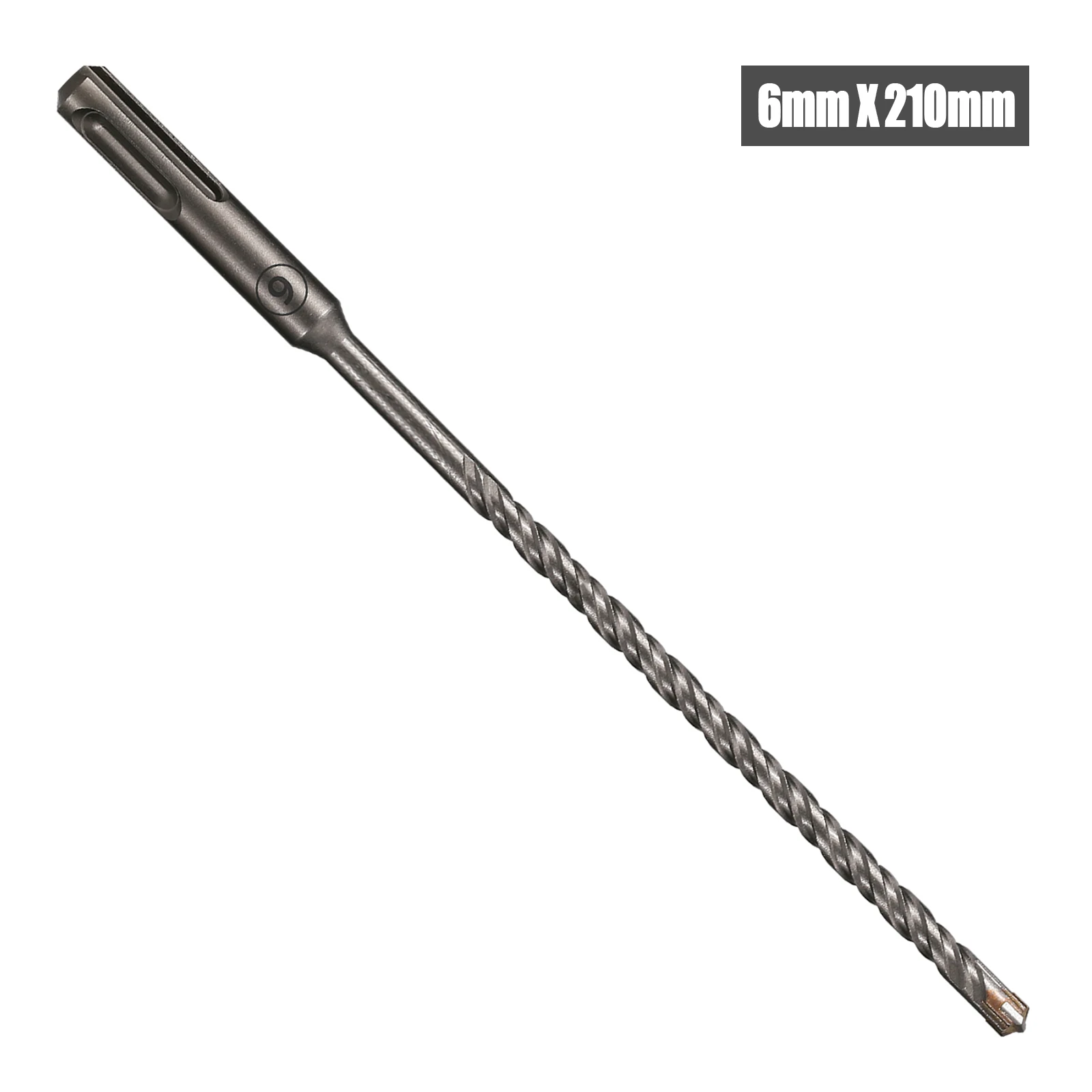 1 Stück Beton SDS Plus 5-25mm Bohrer Kreuzschneidkopf Doppelschneckenhammer 210mm Wand Ziegel Block Elektrohammer Mauerwerkbohrer – Detail 6