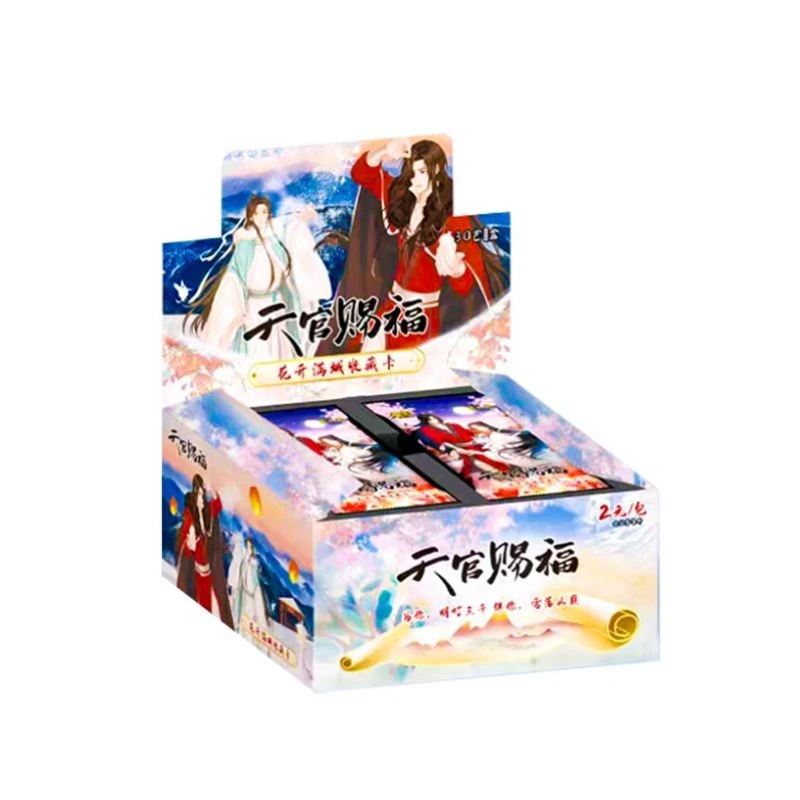 

В наличии аниме подлинная Тянь Гуань благословение толстая коллекция карт Xie Lian коллекция карт серии детские игрушки