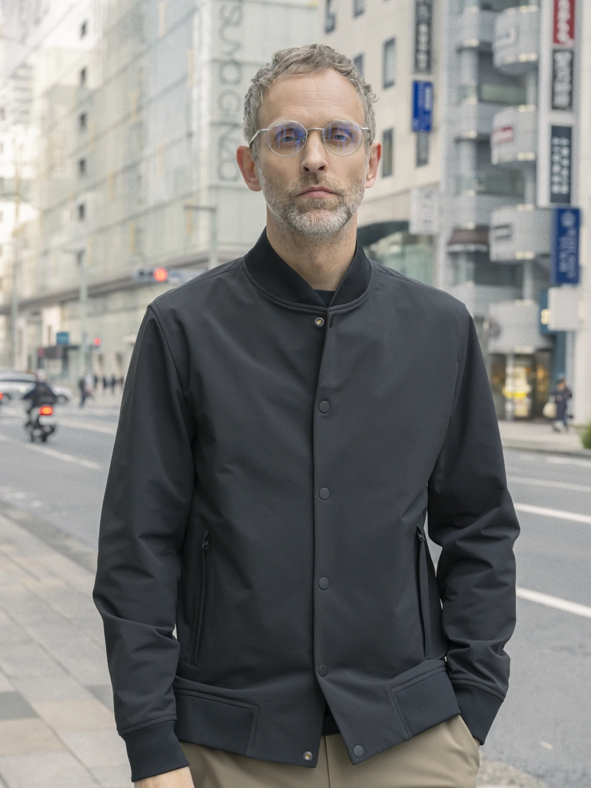 سترة رجالية جديدة للربيع والخريف، سترة عصرية كاجوال رفيعة للتنقل