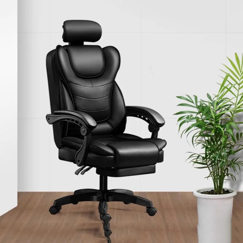 Massage Office Chair Gaming Comfy Leather Recliner Desk Chair Ergonomic Playseat Silla De Escritorio Livingroom Furniture Sets