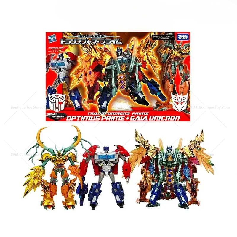 Takara Tomy Transformers Prime Optimus Prime Unicron Action Set Set Hobbies Collection Anime Gifts Children's Toy Gifts