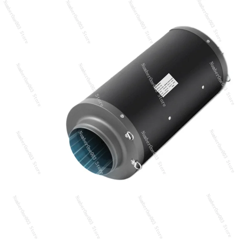 Ultra-quiet Large-diameter Metal Duct Exhaust Fan Commercial Frequency Conversion DC Air Supply Household Ventilation Fan Strong