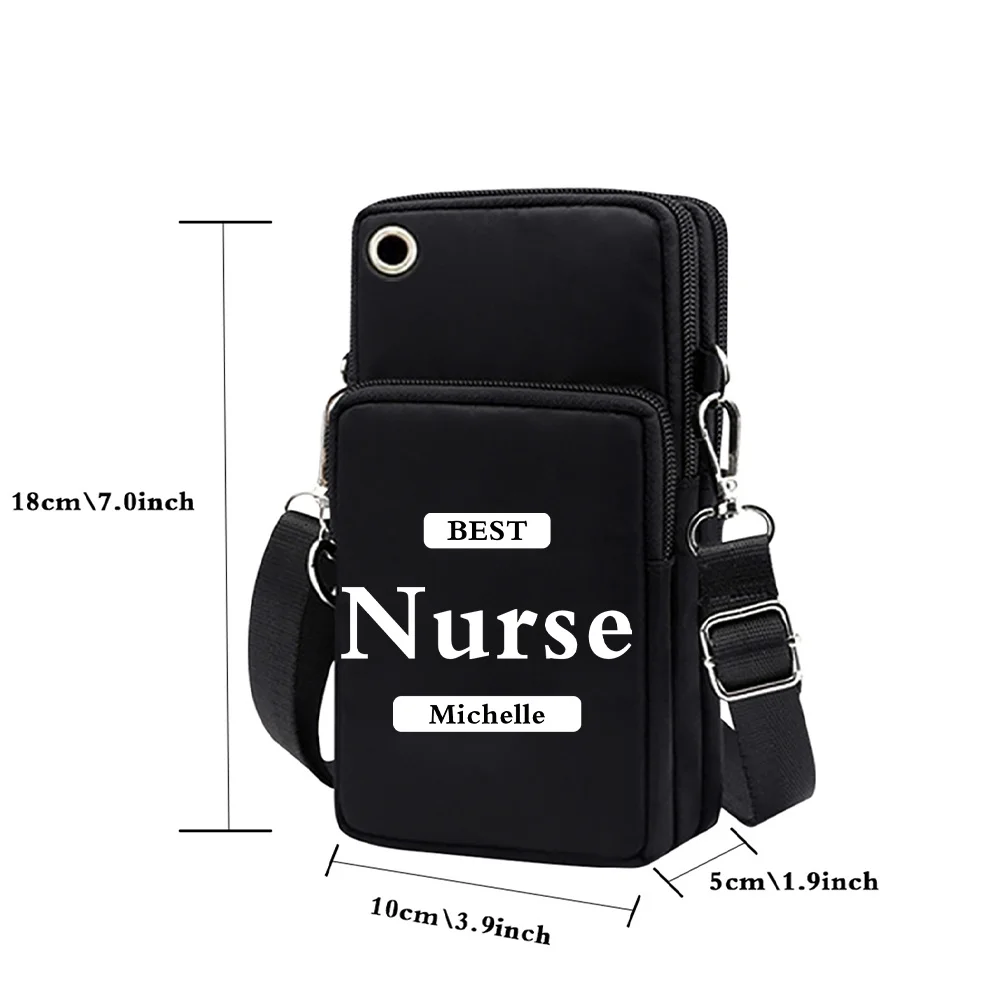 Personalized Customized Square Messenger Bag Leisure Storage Coin Purse Multifunctional Women's Messenger Bag