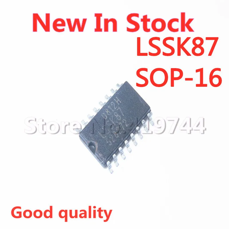 2PCS/LOT LSSK87 SOP-16 LCD power chip NEW In Stock