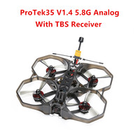 iFlight ProTek35 V1.4 Analog 3.5inch 6S CineWhoop BNF with RaceCam 1200TVL 2.5mm Camera / BLITZ Whoop F7 55A AIO /TBS RX For FPV