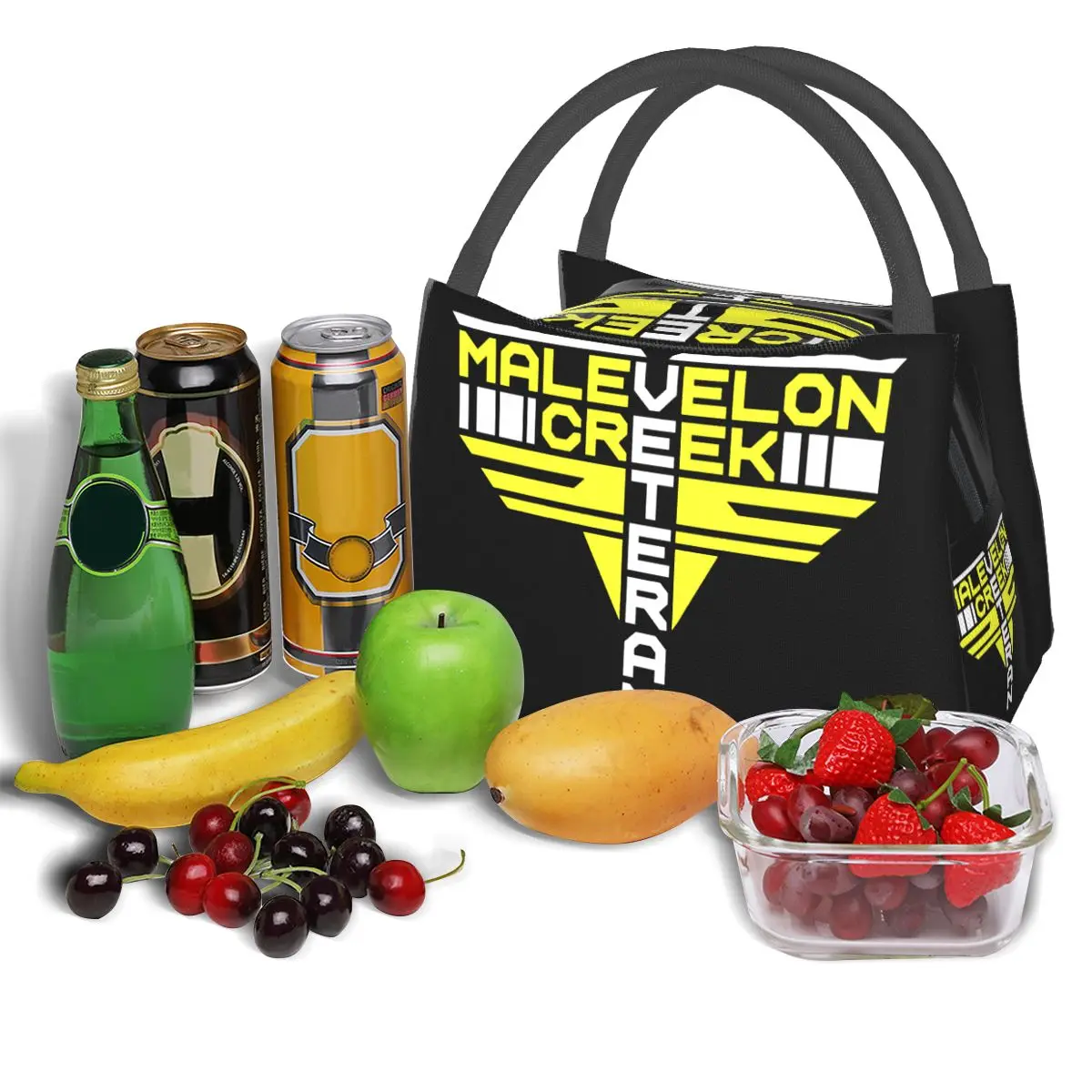 Malevelon Creek Veteran Portable insulation bag for Cooler Food Office Pinic Container