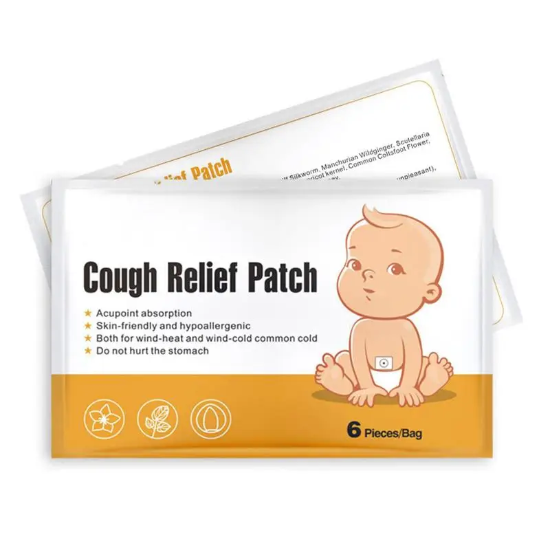 Stop Coughing Patch Cold Medicine Treat Cough Relief Plasters Moisten Lung Protect Throat For Adults Children Health Care