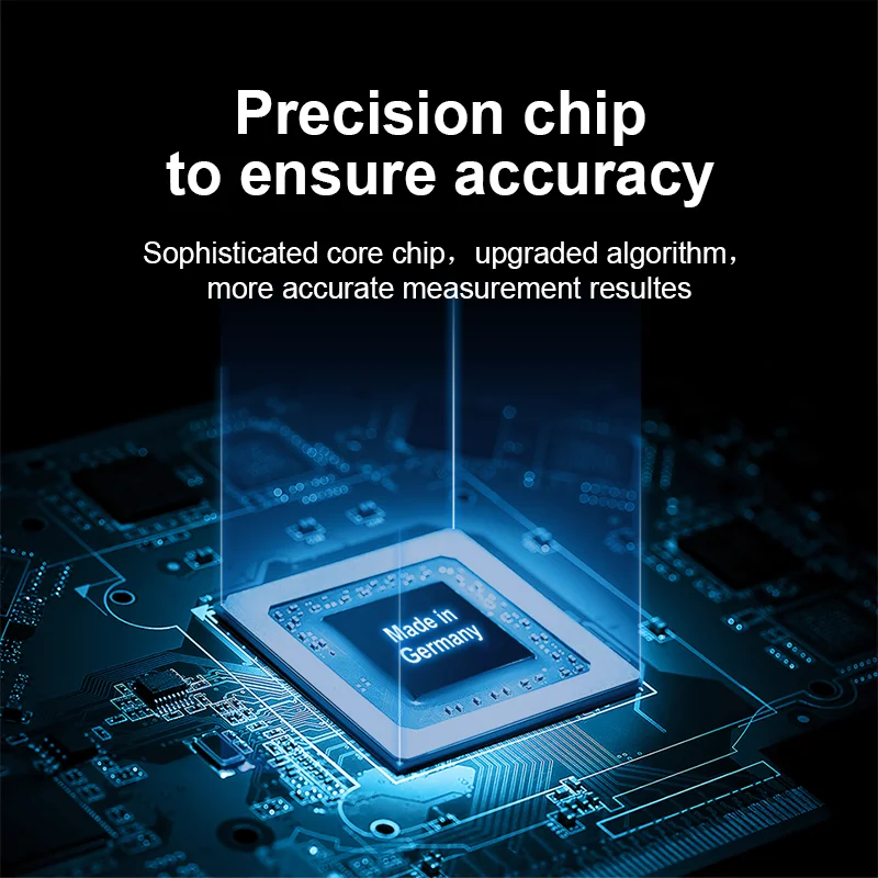 Nuovo misuratore di tonometro digitale per il monitoraggio della pressione arteriosa digitale da polso con Chip tedesco per la cura della voce russa