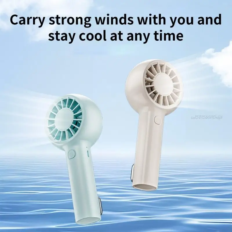 

27RB Mini Handheld Fean 5 Speed ​​Portable Fean 1200MAH USB -аккумулятор, управляемый батареей, для стильных Ladies Kids на