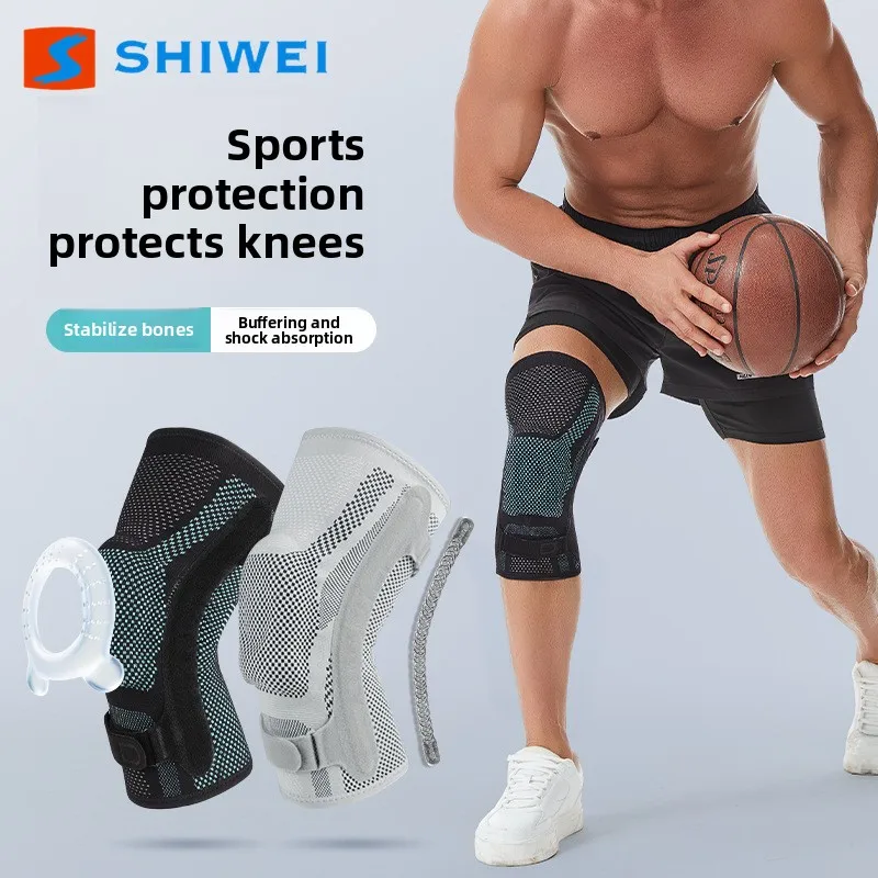 faixa-de-joelho-esportiva-com-absorcao-de-impacto-para-homens-ideal-para-basquete-corrida-e-futebol