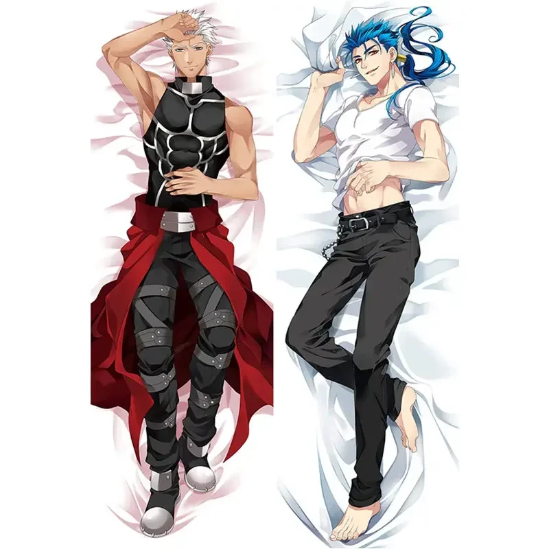 60x180cmAnime Pillow Covers Sexy 3D Double-sided Bedding Hugging Body Pillowcase Customize