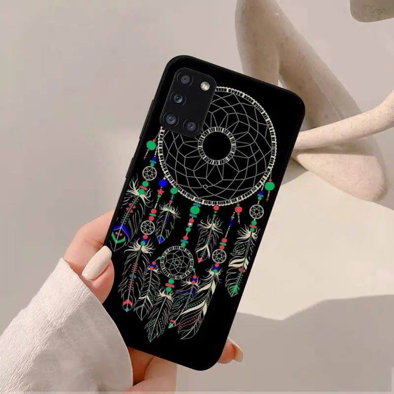 Mandala flower Dream Catcher  Phone Case for Samsung A51 A30s A52 A71 A12 for Huawei Honor 10i for OPPO vivo Y11 cover