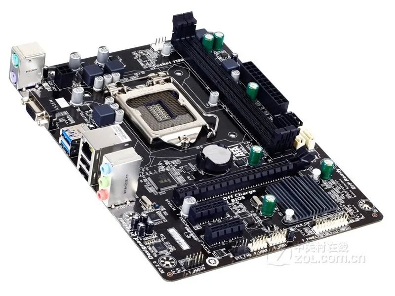 Imagem -03 - Placa-mãe do Desktop do Gigabyte-ga-h81m-s1 Lga 1150 i3 i5 i7 Ddr3 16g Novo