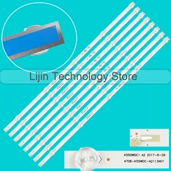 LED strip For 55K05 55U5080 55PUF6092 55U5855EC K550WDC1 A2 K550WDC2 4708-K55WDC-A1113N01 K550WD-A2113N01 471R1P79