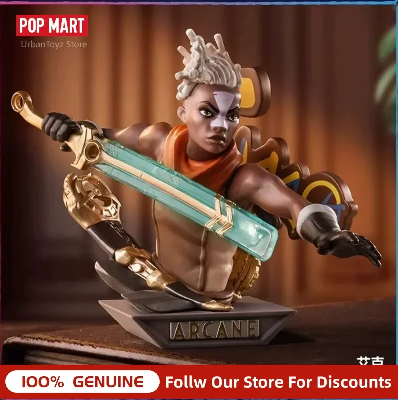 Authentic POP MART Arcane Season 2 Jinx Bust Figure Blind Box