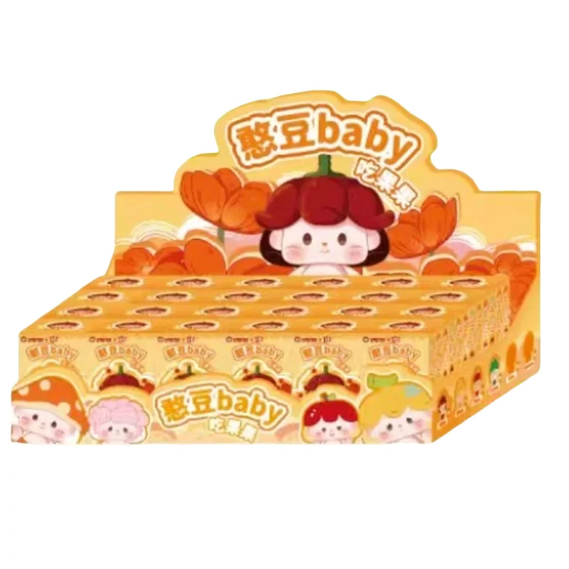 

Authentic New Product Baby Three Year Old Bean Baby Fruit Eating Series Blind Box Cute Granules Handmade Trendy Ornament Gift