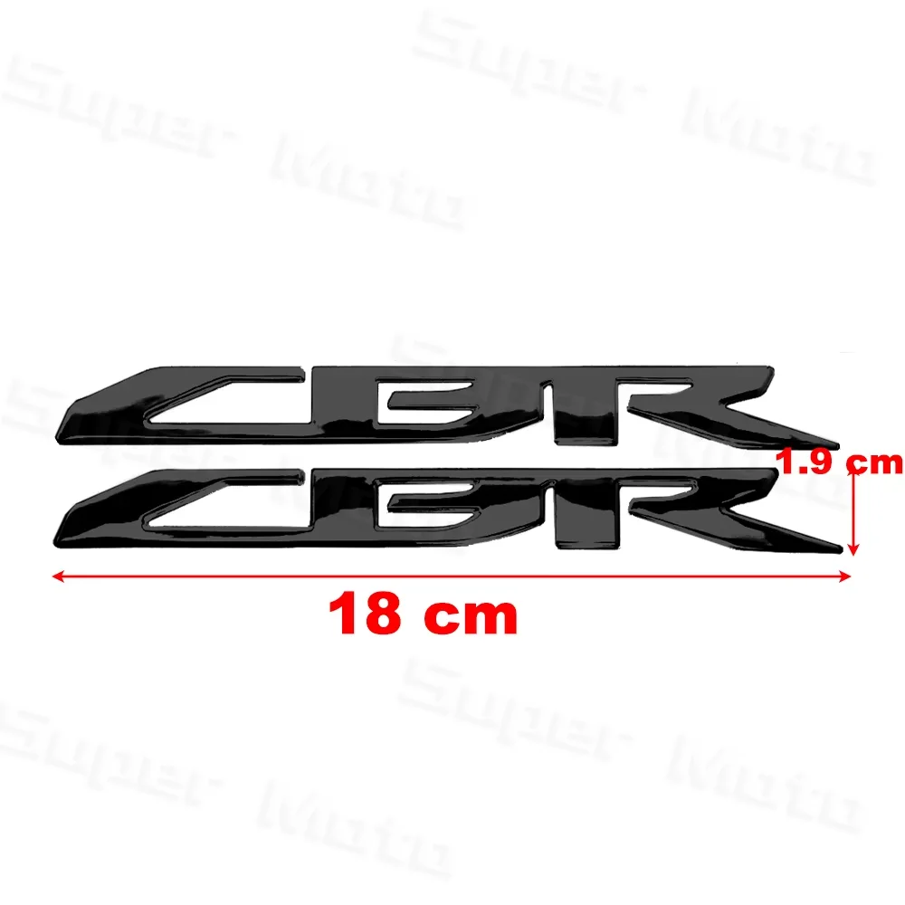 3D Motorrad-Aufkleber Vinyl-Emblem CBR Logo Abzeichen Verkleidungs-Dekor für 250r 250rr 500r 650r 650f 600r 1000RR