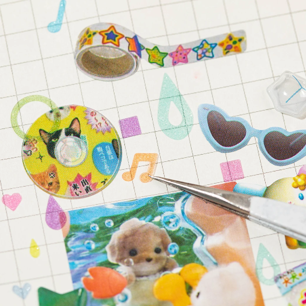 50mm * 2m Star River Roll Serie Kawaii Washi Adesivi Nastro adesivo Manuale creativo Decorazione Scrapbook fai da te Materiale base