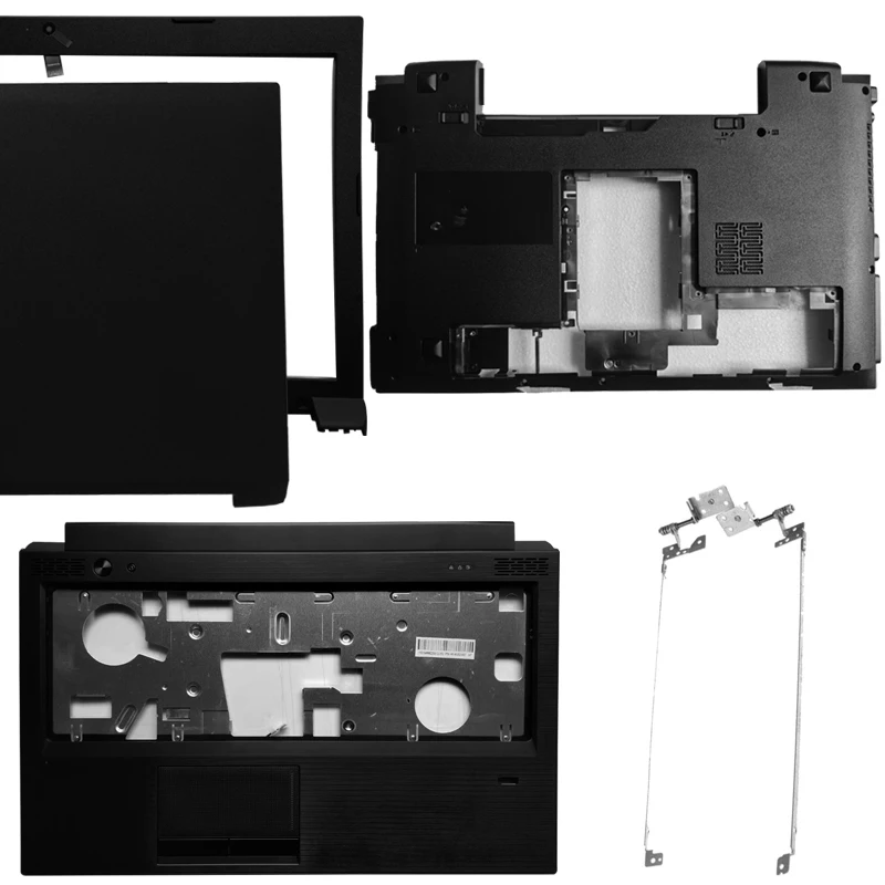 NEW Laptop LCD Back Cover/Front Bezel /Palmrest/BOTTOM CASE/Hinges For Lenovo IdeaPad B570 B570E B575 B575E