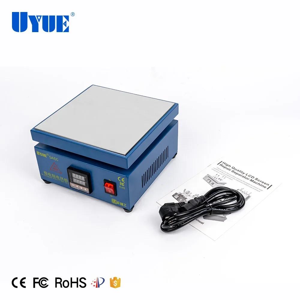 UYUE 946C station de chauffage à température constante double affichage numérique réparation plate-forme de préchauffage réparation d'écran de téléphone réparation LCD