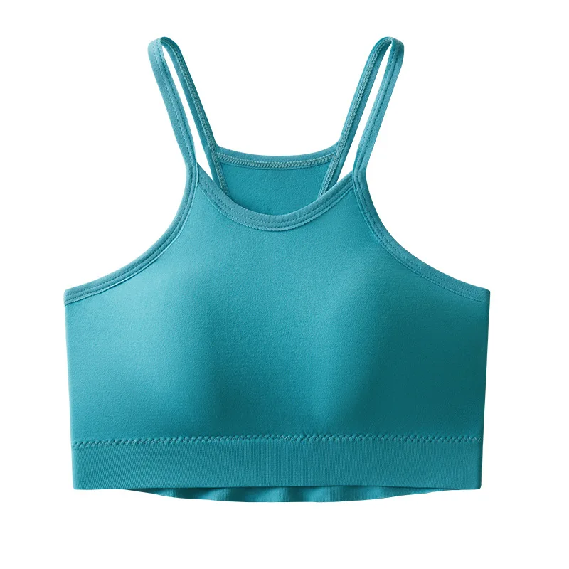 Top a tubo da donna reggiseni sportivi Comfort Crop Top Fitness reggiseno senza cuciture Push Up Bralette Top a fascia traspirante senza schienale