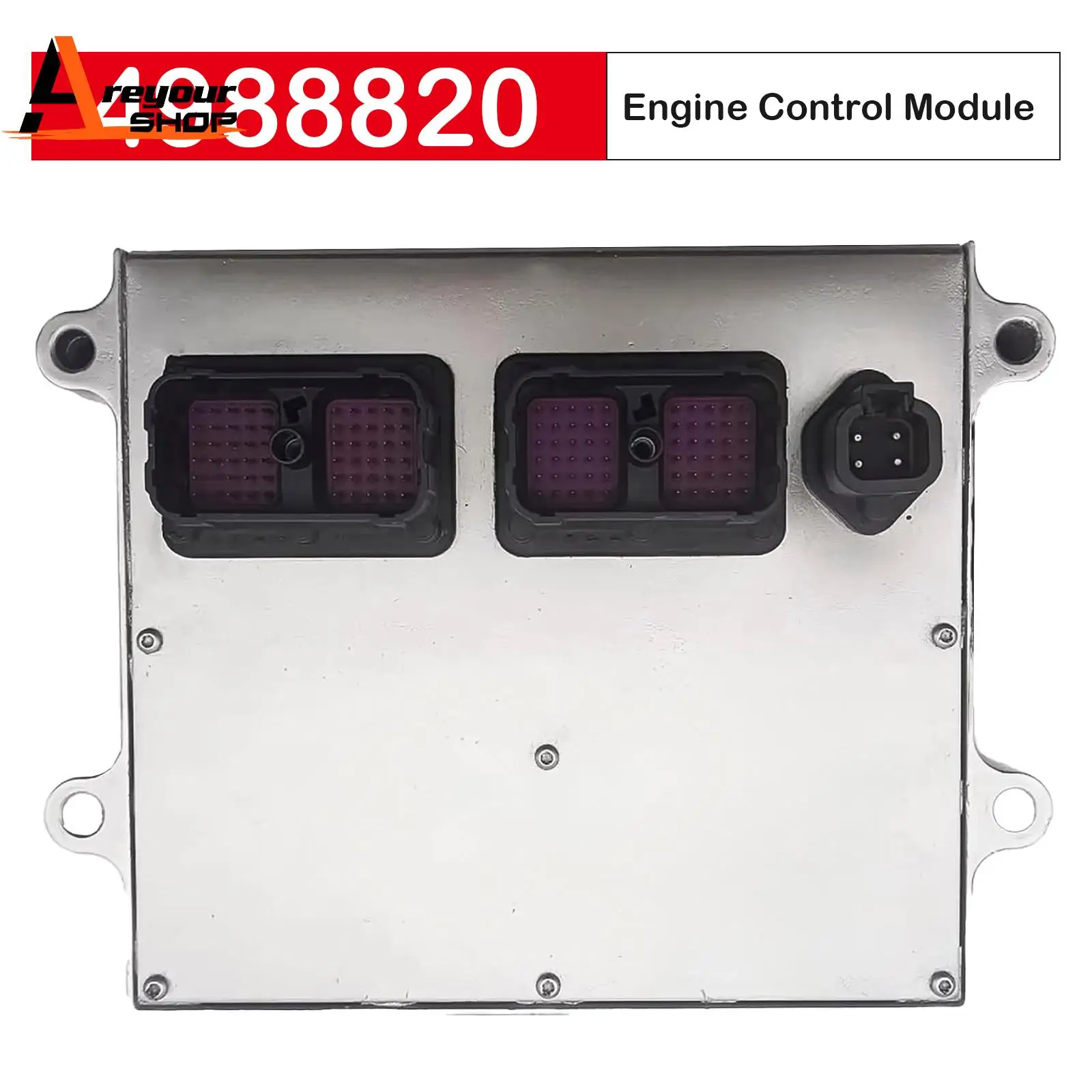 

Areyourshop Engine Control Module ECM ECU Part 4988820 4943133 4940518 for Cummins ISB