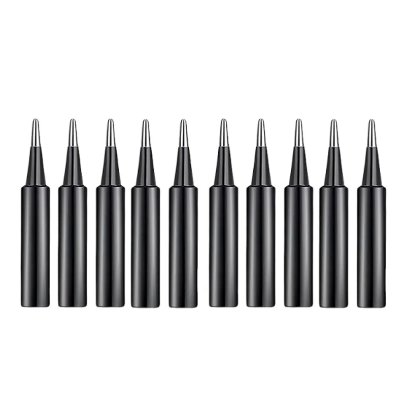 

Набор черных заостренных жал для паяльника, сварочный инструмент для ремонта электроники, тонко заостренная конструкция для точных эксплуатации