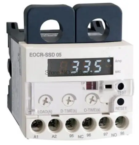 EOCR-SSD Digital Electronic Overload Relay EOCRSSD Thermal Motor Protector Phase Loss Overcurrent Protection Relay