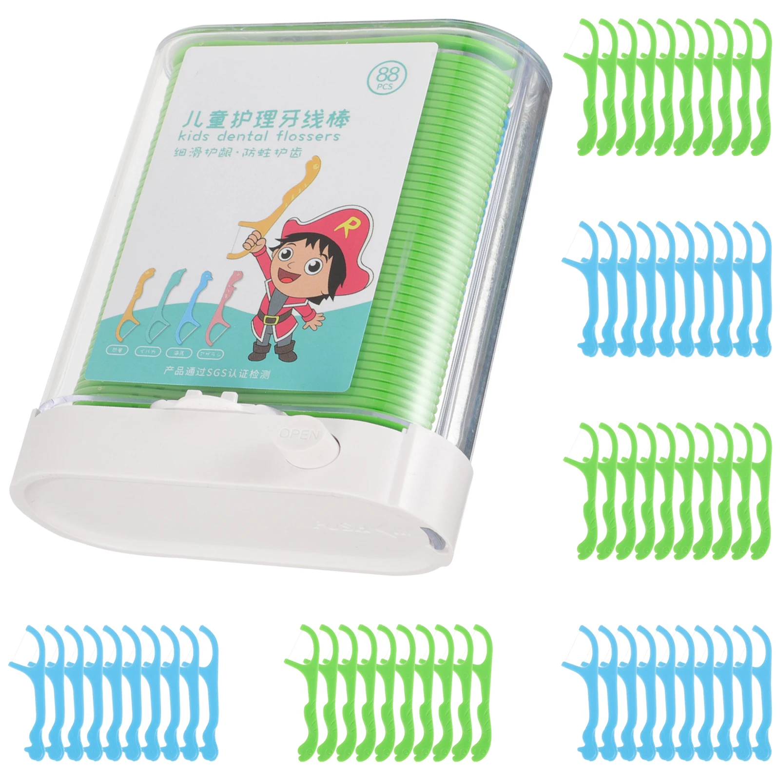 

Dental Floss Box Portable Toothpick Holder Polystyrene Fiber Home Travel Camping Reusable Organizer Teeth Cleaning Solution