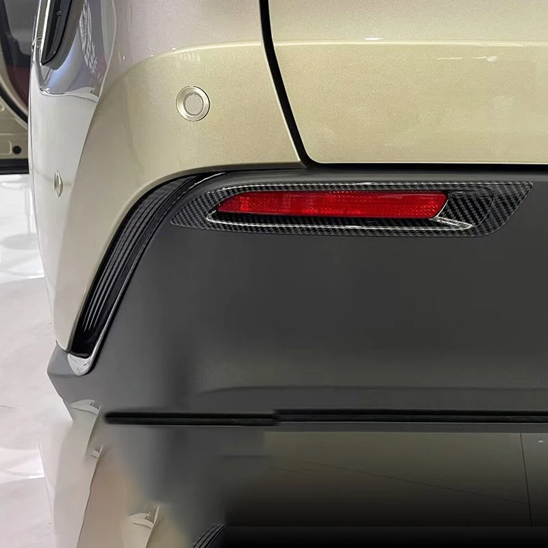 

For Toyota BZ4X 22 Front And Rear Wind Blade Molding Rear Fog Light Decorative Sticker Exterior Access