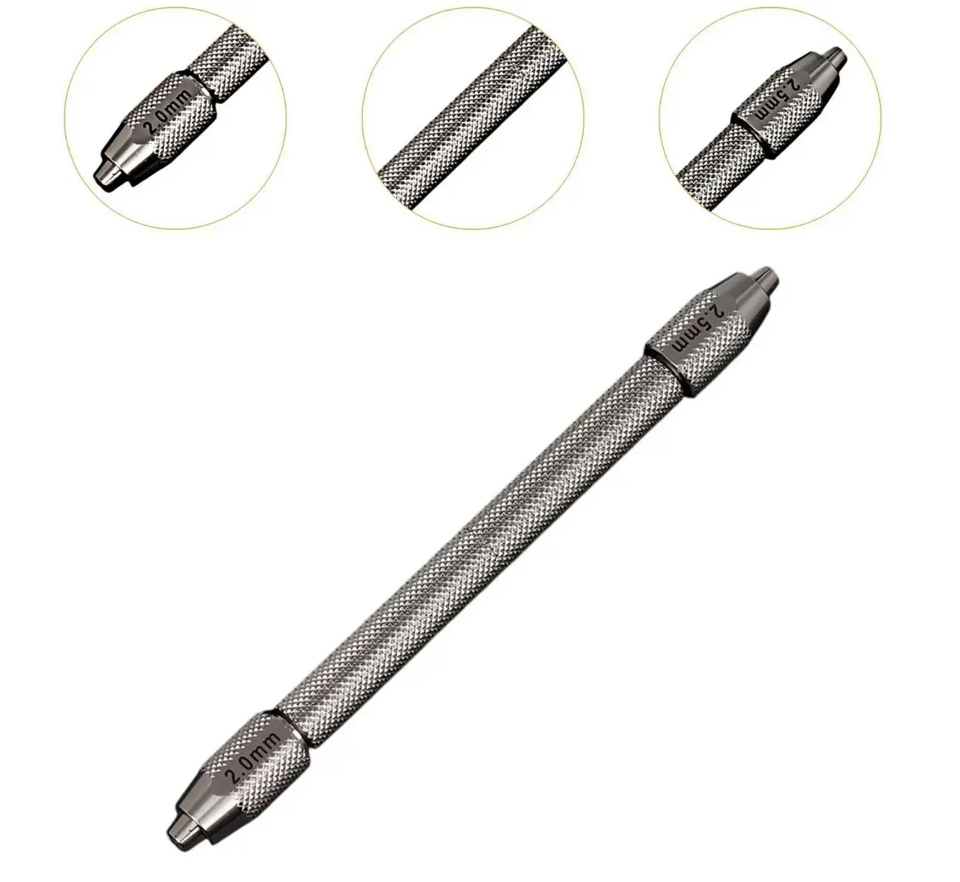 دبوس ملزمة الدقة اليد الحفر الصلب 3 قطعة ساعة معدنية أداة إصلاح 1.0 مللي متر-4.0 مللي متر أجزاء تحديد مقعد اليد الملتوية الحفر #1