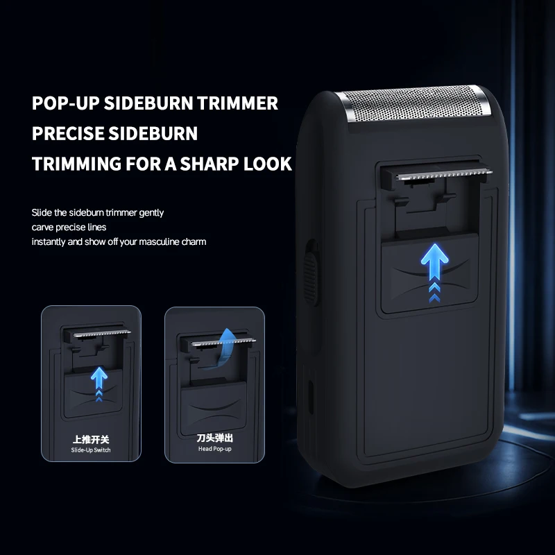 Kemei T68 Electric Shaver Man Rechargeable Shaving Machines Man Original Type C The Best Men's Razor