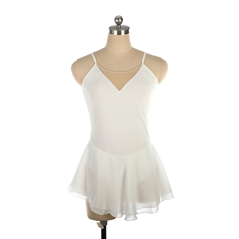Figure Skating Dress Girl Dress Children's Customized Competition Red Sleeveless Artistic Gymnastics Performance