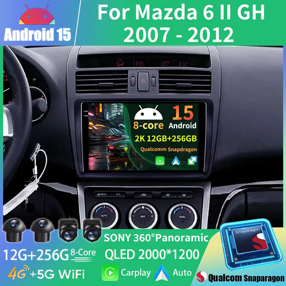 Android 15 Car Radi…